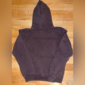 TALENTLESS MENS HOODIE - CIRCLE LOGO EMBROIDERED